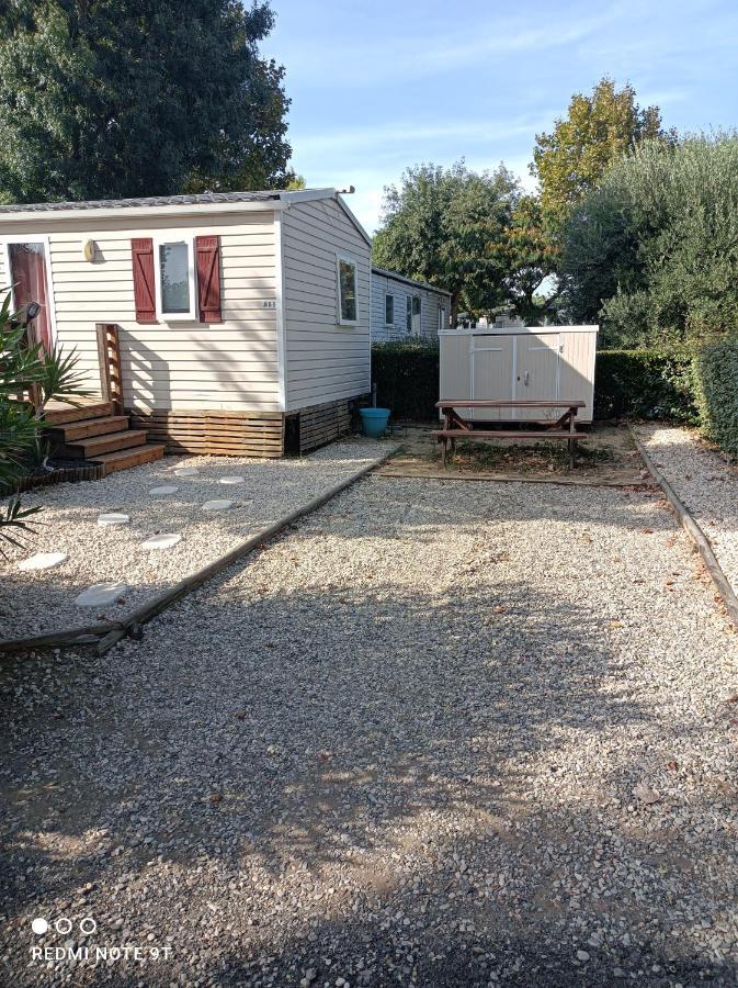 Grand Mobil Home 3Chbr 2Sdb Camping La Carabasse Vias Eksteriør bilde